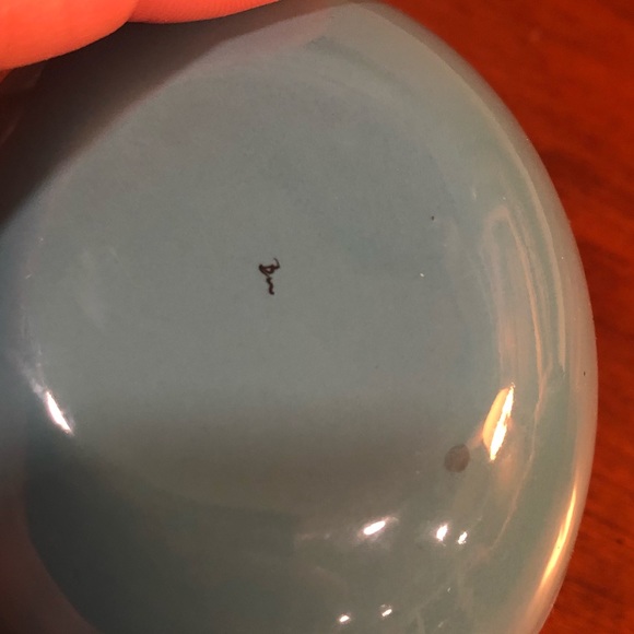 Hand painted enamel trinket dishes - Picture 6 of 10